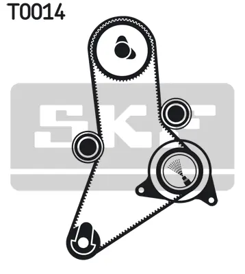 SKF VKMA 02381 Triger Seti Fıat 131-Ducato, Iveco Daıly, Renault Trafıc-Master 2.5 D. 11066 1987948548 1987948921 530009910 K015039 K025039 KH249 KH50 KTB3001 SK1657