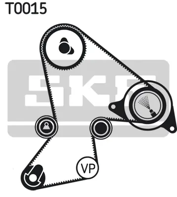 SKF VKMA 06212 Triger Seti Renault Safrane (2.1 D.) 530019010 K015040XS KH44 SK1093