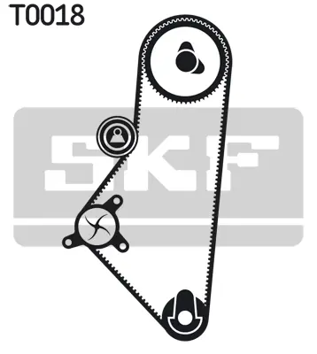 SKF VKMA 03200 Triger Seti Cıtroen Bx-Vısa-Zx, Peugeot 205-305-309-405 (1.6 1.9 B.) 11227 1987948530 201136 530001910 62020019 E118411 K015050XS KH05 KT1026 KTB104 LDK0194 SK1006