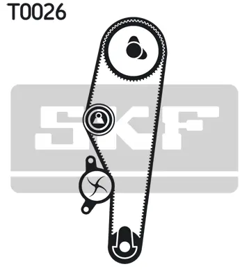 SKF VKMA 02700 Triger Seti Seat Ibıza, Malaga, Ronda (1.2 1.5 1.7 B.) 1987948657 530001310 K015063 KH109 KT1015