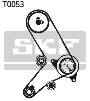 SKF VKMA 02152 Triger Seti 168x220 Fıat Punto (176) 1.7d 94-00, Uno (146) 1.7d 86-93, Fıorıno (146) 1.7 87-01, Palıo (178) 1.7d 96-12 1987948055 1987948904 530011810 K015178 KH62 KTB160 SK1032