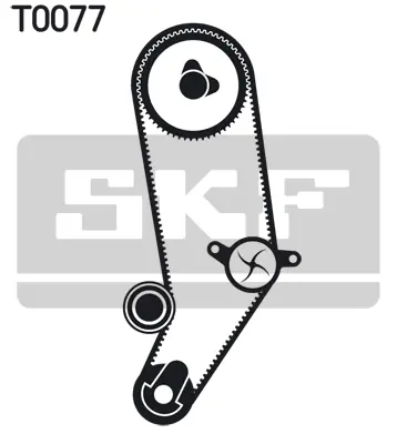 SKF VKMA 01032 Triger Seti Audı Quattro-Coupe-90-100-200 (2.2 B.) 1987948645 530015610 K015245 KH212 KT1090W1 KTB203