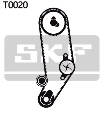 SKF VKMC 01032 Su Pompalı Triger Seti Audı 100 (44,44q,C3) 2.0 88>90 506132 530015630 980149 K980149A KP15245 KTBWP2030 P534 PK05340