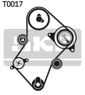 SKF VKMC 03241-2 Su Pompalı Triger Seti Cıtroen Jumper Fıat Ducato  1.9 94>02 Peugeot 306 1.9 94>01 1987946436 1987948517 3009111 34640 530009630 530009631 614580 986961 K62032 K986961A KH01WP30 KP25049XS KTBWP1151 KTBWP1152 PK09610 SK1022AQ1 WPK157901