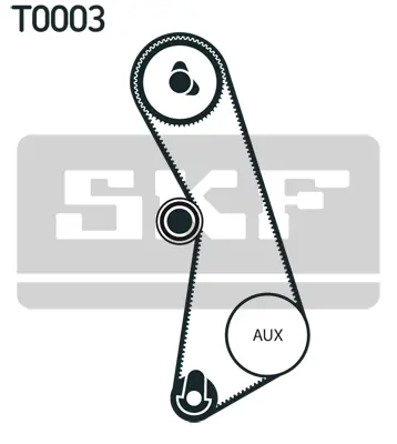 SKF VKMA 02101 Triger Seti Fıat Regata-Uno, Lancıa Delta 1.3 B. 530020810 K055003 KH223 KTB122 SK1043