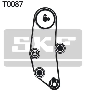 SKF VKMA 08000 Triger Seti Bmw 3(316-318)-5(518) (B.) 11025 1987948606 1987948610 530000710 K015302XS KH108 KT1003 KT1005 KTB217 SK1059