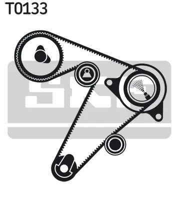 SKF VKMA 06501 Triger Seti Renault Espace-Laguna-Safrane (2.2 D.) 1987948682 21549 530006410 K015435XS KH55 KTB194 SK1096 SKD019