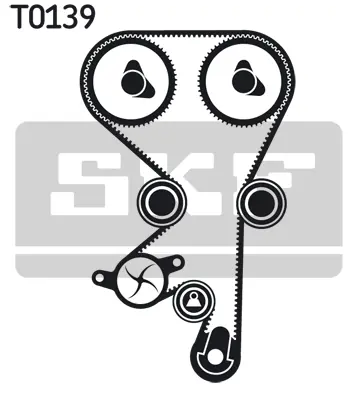 SKF VKMC 05140 Su Pompasi + Triger Kayisi Seti 530037310 980734 K980734E K980764B KP25542XS KTBWP5840 PK03164