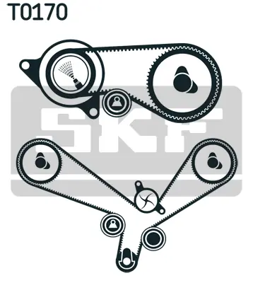 SKF VKMC 01952 Su Pompalı Triger Seti Audı A4 (8d2, B5),Allroad (4bh, C5),A8 (4d2, 4d8),A6 Avant (4b5, C5),Skoda Superb I (3u4),Vw Passat (3b3) 1987948152 1987948518 3008681 530041630 530041631 980253 K1PA1447 K980253ATH KH265WP69 KP15557XS1 KP25557XS1 KP8681 KTBWP3680 SK1619AQ1 WPK159601