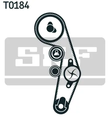 SKF VKMC 01943 Su Pompalı Triger Seti Audı A6 1.9 00>05 Ford Galaxy 1.9 95>06 1987946416 1987948893 530009030 530017730 980134 K1PA1444 K980134D KD082 KP65569XS1 KP75569XS1 KTBWP4160 PK05503