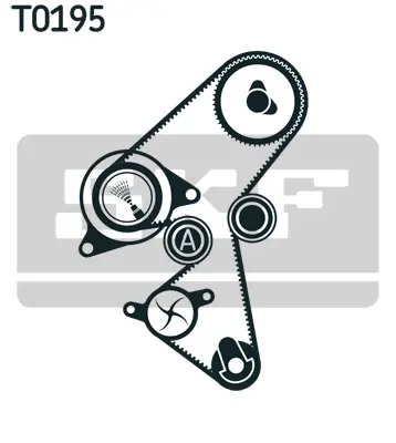 SKF VKMC 03141 Su Pompasi + Triger Kayisi Seti 3008594 530036930 986893 K1PA649P K986893B KP15589XS KTBWP3230 PK08931 SK1577AQ1