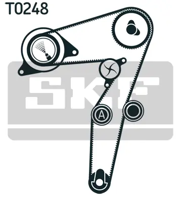 SKF VKMC 02195-2 Su Pompasi + Triger Kayisi Seti 1987946458 1987948890 3013524 530062530 530062830 981089 K5PA1246A1 K981089B KH411WP72 KP45623XS KT1400 KTBWP4490 PK10891 WPK1702R02