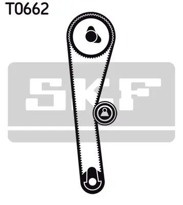 SKF VKMA 98105 Subaru Justy (1.2 B.) Triger Seti KTB558