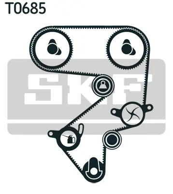 SKF VKMA 91021 Toyota Carıne-Celıca-Mr 2 (2.0 B.) Triger Seti 530051110 ADT37307 K015404XS SK1282