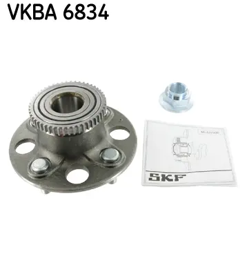 SKF VKBA 6834 Arka Teker Rulmanı (4 Bijon Abs) Honda Cıvıc Vıı (Es, Eu, Ep, Ev) 1.4 İ 01-05 713627060 912786 ADH28335