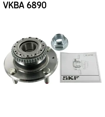 SKF VKBA 6890 Hyundaı Elantra (1.6 1.8 2.0 B. / 2.0 D.) Arka Teker Rulmanı (4 Bijon Abs) 713619630 922871 ADG08339