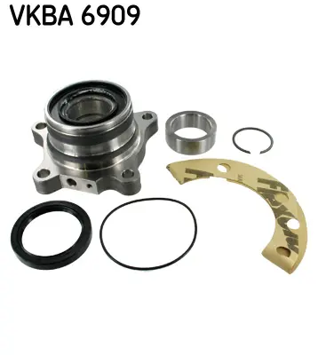 SKF VKBA 6909 Arka Teker Abs'Li 4 Delik *Sol* Toyota Land Cruıser (J2,J12,J15) 2.8 3.0 4.5 D. 2007-> 4 Runner (N28) 4.0, Lexus Gx460-Gx470 713621200 982889 ADT38383