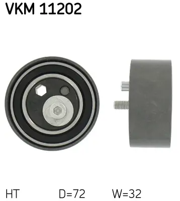 SKF VKM 11202 V Kayış Gergi Rulmanı  A4 95-00-A6 97-05-A8 96-02-Passat 99-00 2.4-2.7-2.8 V6 18562 1987949368 531047720 533003720 ATB2297 GT90750 HTG243 T41082 TP0061