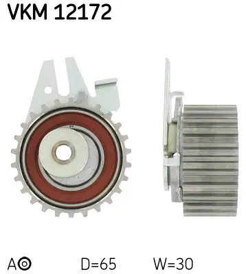 SKF VKM 12172 Skf Rulmanı 17770 1987949839 531041330 ATB2222 HTG275 T43024 TP0057