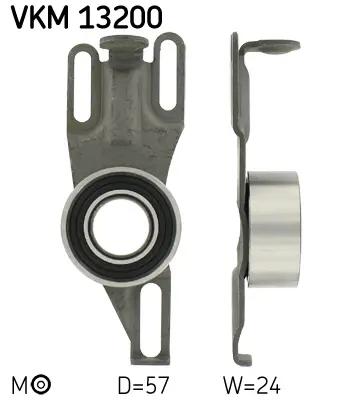 SKF VKM 13200 Triger Gergi Rulmanı (58*24) Peugeot 205 I, 205 Iı, 305 Iı, 309 I, 309 Iı, 405 I 1.6 / 1.9 10.82-09.98 1987949383 4925 531003210 ATB2243 GT50610 HTG01 T41132 TP0007