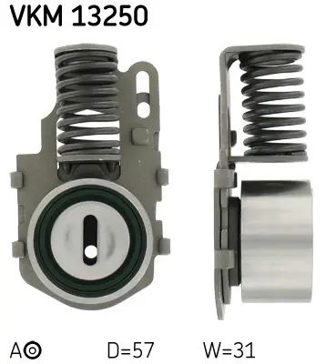 SKF VKM 13250 Triger Gergi Rulmanı (57*31) Cıtroen Evasion, Xantia I & Iı, Xm Seri 1 & 2  1989>2002,Fıat Ulysse (U6),Lancıa Zeta (U60),Peugeot 1987949397 531004110 6980 ATB2024 HTG22 T43082 TP0011