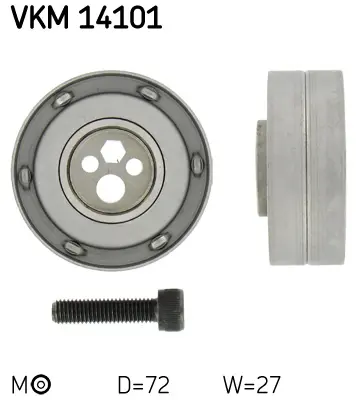 SKF VKM 14101 Triger Gergi Rulmanı (72*28*31,50) Audı A6 2.6-2.6 Quattro-2.8-2.8 Quattro 94-97 A8 2.8-2.8 Quattro 95-96 1987949283 531002210 6305 T41216