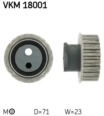 SKF VKM 18001 Triger Gergi Rulmanı Bmw Seri 3 (E36), Seri 5 (E34)  1988>2001 1987949348 4427 531015610 ATB2183 HEG95 T41172