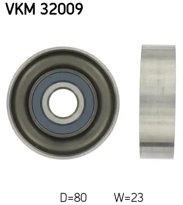 SKF VKM 32009 V Kayış Gergı Rulmanı Ducato, Fıorıno, Palıo, Punto, Tempra,Tıpo, Uno Lancıa 0.9-1.9d 03.83-04.02 11294 532019320 APV2142 GT60680