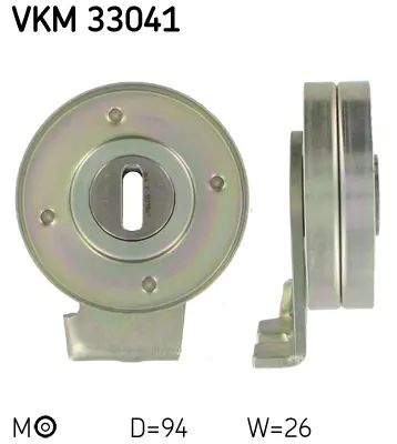 SKF VKM 33041 Skf Gergi Rulmanı 531035510 T0293