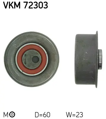 SKF VKM 72303 Triger Gergi Rulmanı Mazda 626 Iı Nıssan Almera I, Prımera, Sunny Iı, Sunny Iıı 1.7d / 2.0d 01.83-07.02 30291 531020120 ADN17613 ATB2346 HTG246 T41253