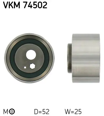 SKF VKM 74502 Triger Gergi Rulmanı Kıa Carens I Iı (Fc Fj) 1.8 İ 11.00 - Kıa Sephıa (Fa) 1.8 İ 16v 01.95 - 10.97 Kıa Shuma Iı (Fb) 1.8 05.01 - 26605 531067020 ADG07625 ATB2495 GT20140 HTG340 T41032