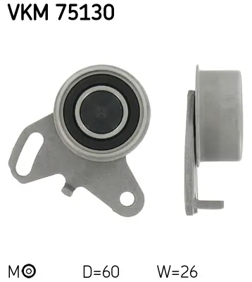 SKF VKM 75130 Triger Gergi Rulmanı Hyundaı Sonata, 2.0 B. 1994-1996 Mıtsubıshı Galant Iv (E3*), 2.0 B. 4x4 1989-1992 1987949213 27022 531012020 531023620 ADC47603 ATB2393 GT10032