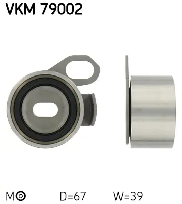 SKF VKM 79002 Triger Gergi Rulmanı (67*39) Isuzu Trooper I Opel Campo, Frontera A, Frontera A Sport, Monterey A 2.5d/2.8d/3.1d 10.87-12.01 47403 531015020 ADZ97605 ATB2262 GT90150 HTG215 T41196