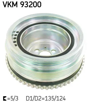 SKF VKM 93200 Skf Gergi Rulmanı 40048 40315 80001150 DP105 DPV1038