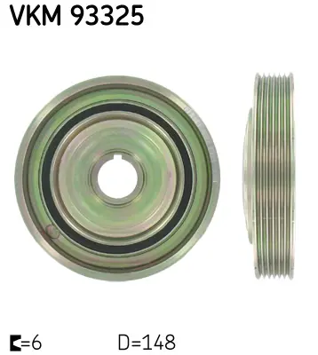 SKF VKM 93325 Kayis Kasnagi, Krank Mili 2150021 32113 33808 544009910 62932113 62933808 80001556 DP077 DPV1148 LPD0248 TVD1101