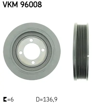 SKF VKM 96008 Skf Gergi Rulmanı 