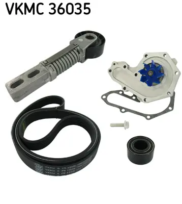 SKF VKMC 36035 Su Pompasi + Tirnakli Kayis Takimi 15733 537011710 980301 K980301D PK00543