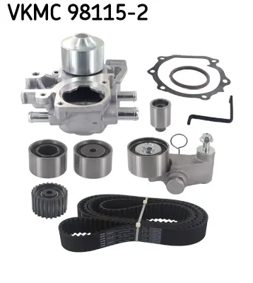 SKF VKMC 98115-2 Su Pompasi + Triger Kayisi Seti 530052210 981509 K981509A KP25612XS3 KP2TH15612XS3 PK75090