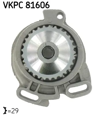 SKF VKPC 81606 Su Pompası (Devirdaim) Audı Coupe, Quattro, 80, 90, 100, 200 (2.0,2.1,2.3)(Mn,Nf) 1073 1303 240383 506132 538033210 980149 A158 AQ1038 DP013 P534 PA0316 PA0325 PA377P PA383 PA619P WP0024 WP08