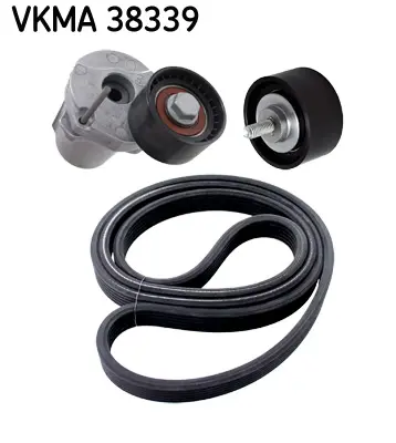 SKF VKMA 38339 Kanallı V Kayısı Setı Bmw 1, 1 Cabrıo, 1 Coupe, 3, 3 Cabrıo, 3 Coupe, X1 (116d, 118d, 120d, 318d, 320d, Sdrıve 18 D, Xdrıve 18 D) 529037010 K016DPK1817 KPV428