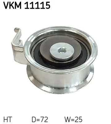 SKF VKM 11115 Triger Gergi Rulmanı Audı A3, A6, Tt  Leon, Toledo Iı Skoda Octavıa I Vw Bora, Golf Iv, New Beetle, Sharan 1.8 09.96-12.10 17948 1987949897 531039920 ATB2313 GT60650 HTG158 T43017 TP0053