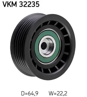 SKF VKM 32235 V Kayış Gergi Rulmanı  Bravo Iı-Punto 1.6 Mtj-2.0 Dmtj 08-> Delta Iıı-Musa 1.8 08-> 70x65x26x8 100091 532056210 APV2822 T0519 T36469