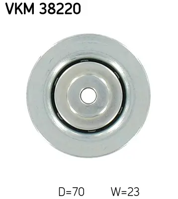 SKF VKM 38220 V Kayış Gergi Rulmanı  Bmw E36 - E46 (M41d-M51d25) Opel Omega 2.5 D 10760 1626054 20030011 2704701 531072710 819116 ADJ1396503 APV2091 N1304 T0047 T36161