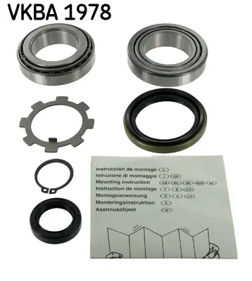 SKF VKBA 1978 Ön Teker Ve Diferansiyel Yan Ayar Rulmanı (40,99*67,98*18) Suzukı Samuraı Suv (Sj) 98-2004 713623020 971451 ADK88204