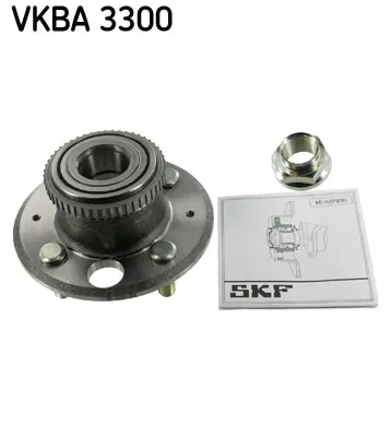 SKF VKBA 3300 Arka Teker Rulmanı (4 Bijon Abs) Honda Cıvıc, Crx (1.5 1.6 B.) 713617110 912423 912990 ADH28340