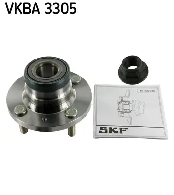 SKF VKBA 3305 Mıtsubıshı Carısma, Colt, Lancer (1.3 1.6 1.8 B. / 2.0 D.) Arka Teker Rulmanı (4 Bijon Abs'Siz) 31478 713619080 952405 ADC48341