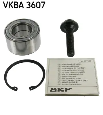 SKF VKBA 3607 Audı A3,Tt - Seat Leon - Skoda Octavıa - Mazda 323 - Vw Bora,Golf (1.6 1.8 2.0 B. / 1.9 D.) Ön Ve Arka Teker Rulmanı (Abs'Siz) 101117 23370 34875 713610880 GK3607