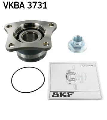 SKF VKBA 3731 Toyota Corolla (1.3 1.4 1.6 1.8 B. / 1.9 2.0 D.) Arka Teker Rulmanı (4 Delik Abs'Siz) 24631 713618570 982857 ADT38326