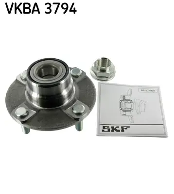 SKF VKBA 3794 Hyundaı Accent, Coupe, Lantra (1.5 1.6 1.8 2.0 B.) Arka Teker Rulmanı (4 Bijön Abs'Siz) 713619480 922921 922979 ADG08312