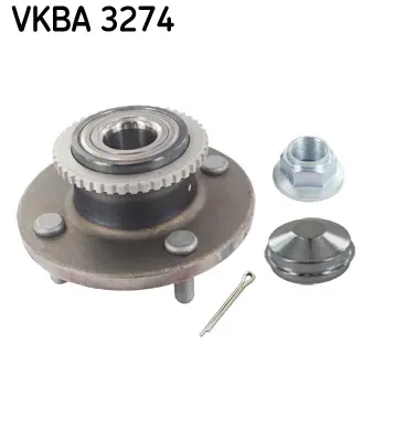 SKF VKBA 3274 Nıssan Almera, Prımera (1.6 1.8 2.0 B. / 2.0 D.) Arka Teker Rulmanı (4 Bijon Abs) 713613890 962986